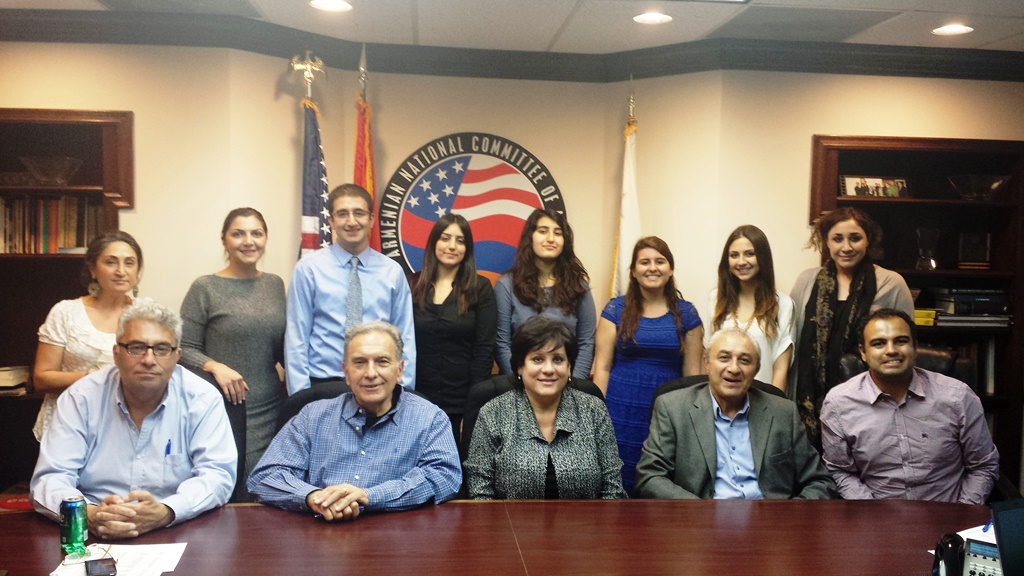 ANCA WR 2013 Summer Interns with Board of Directors and staff