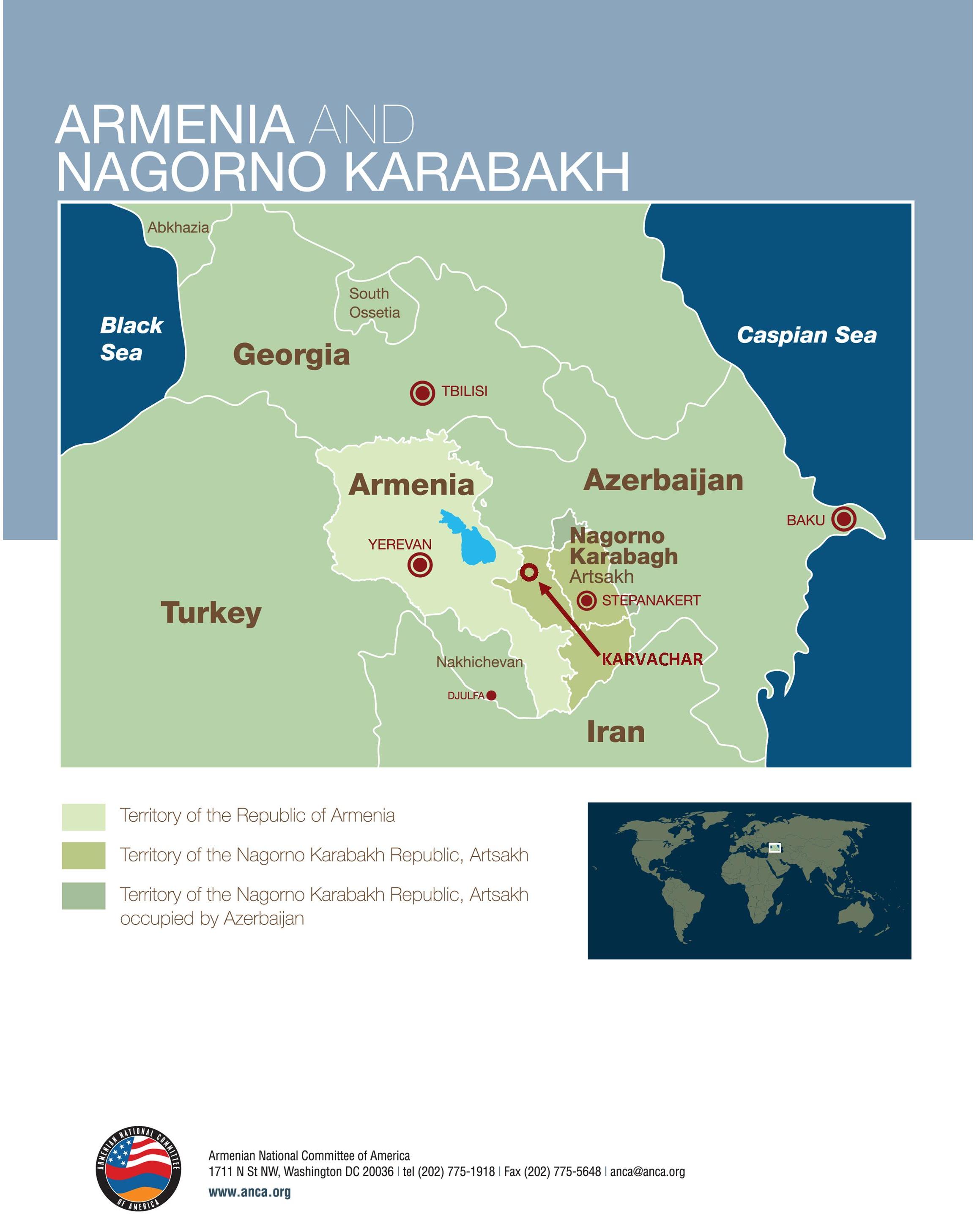 karvachar artsakh map
