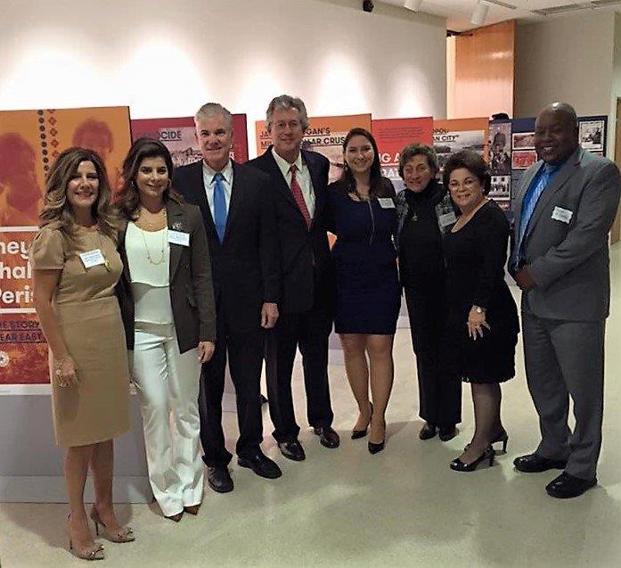 Superintendent Torlakson with Chairs and Members of the ANCA-WR America We Thank You and Education Committees at the launch of the AWTY Documentary about the US response to the Armenian Genocide.